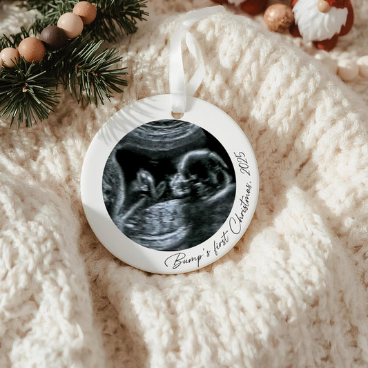 Bump's First Christmas ornament