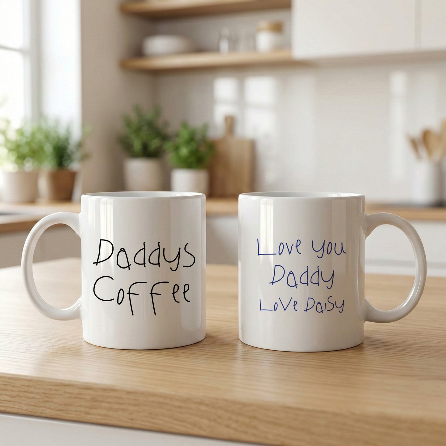 Personalised Handwriting Mug, Father's Day Gift from Kids